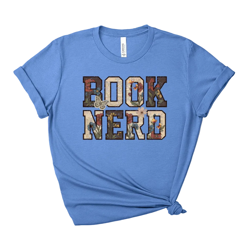 Readers Book Nerd Tee – Short Sleeve Graphic T-Shirt