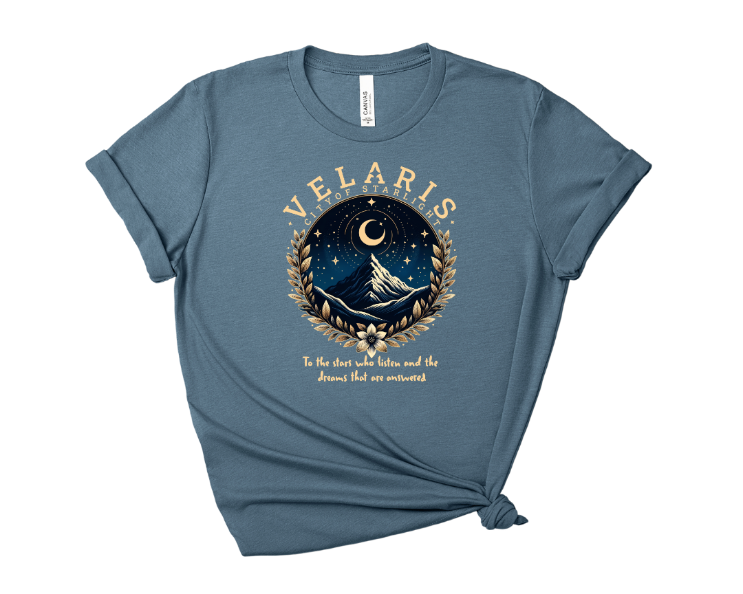 Velaris - City of Starlight Tee – Short Sleeve Graphic T-Shirt