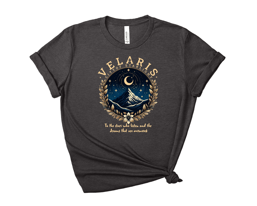 Velaris - City of Starlight Tee – Short Sleeve Graphic T-Shirt