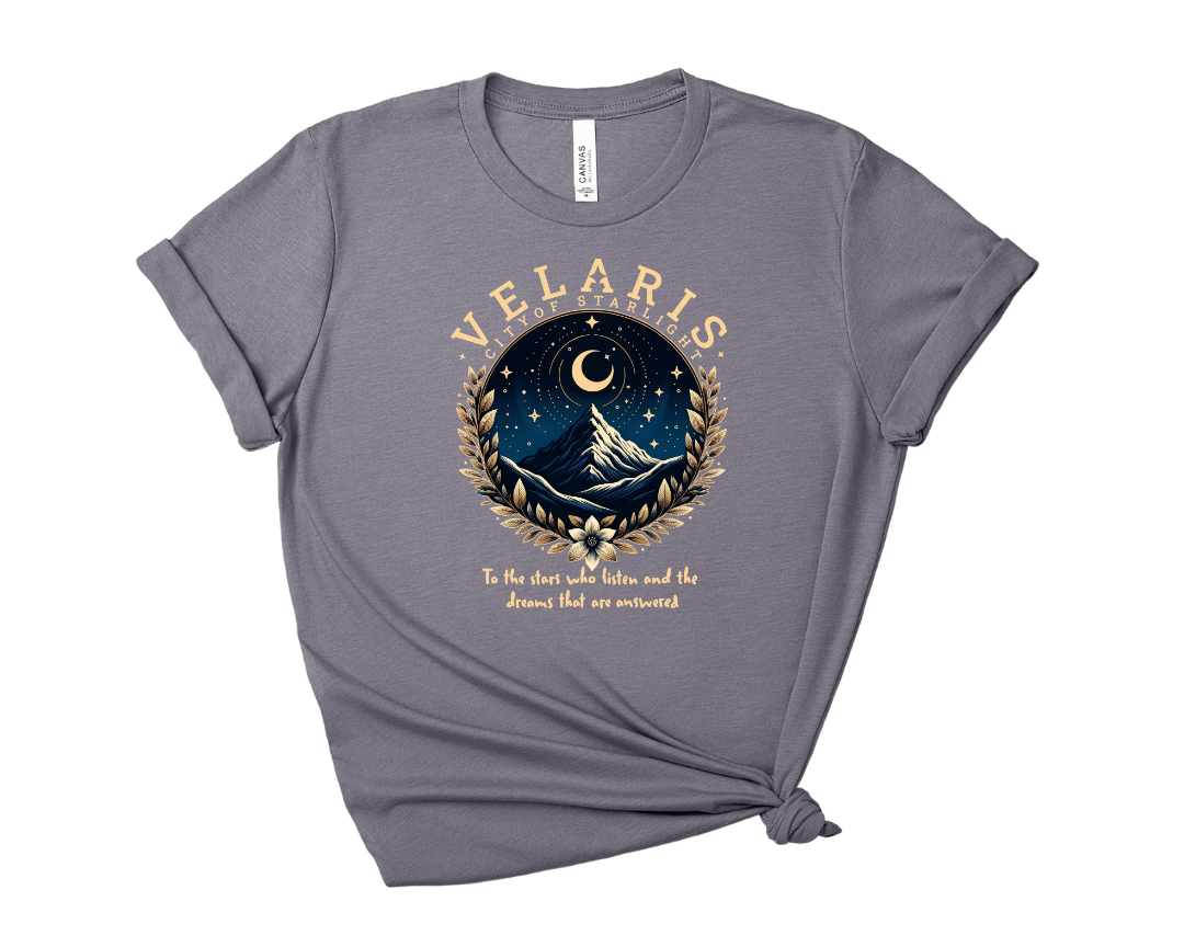 Velaris - City of Starlight Tee – Short Sleeve Graphic T-Shirt