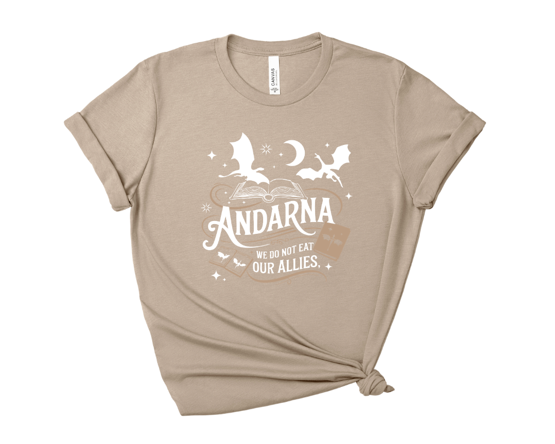 Fourth Wing - Andarna Tee – Short Sleeve Graphic T-Shirt