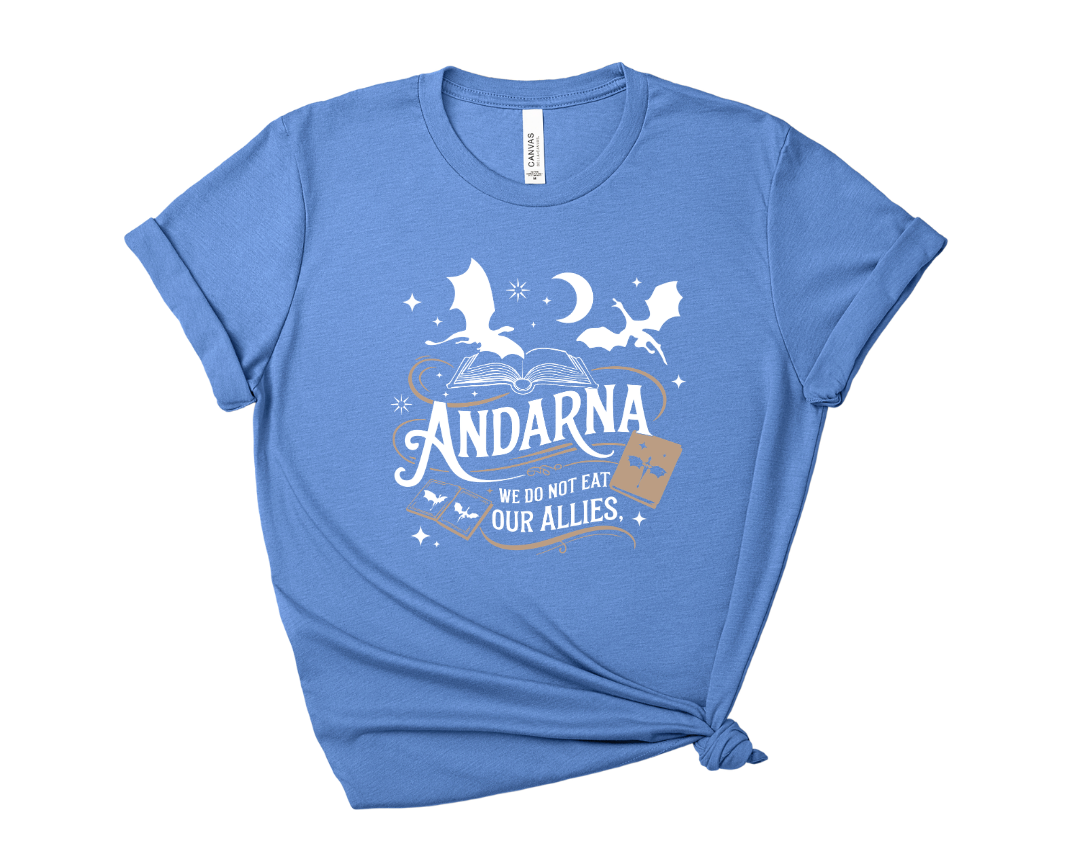Fourth Wing - Andarna Tee – Short Sleeve Graphic T-Shirt