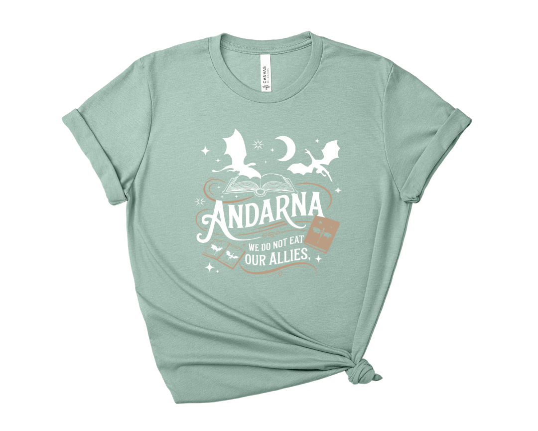 Fourth Wing - Andarna Tee – Short Sleeve Graphic T-Shirt