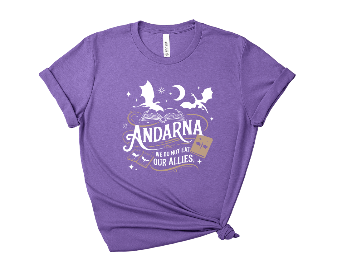 Fourth Wing - Andarna Tee – Short Sleeve Graphic T-Shirt