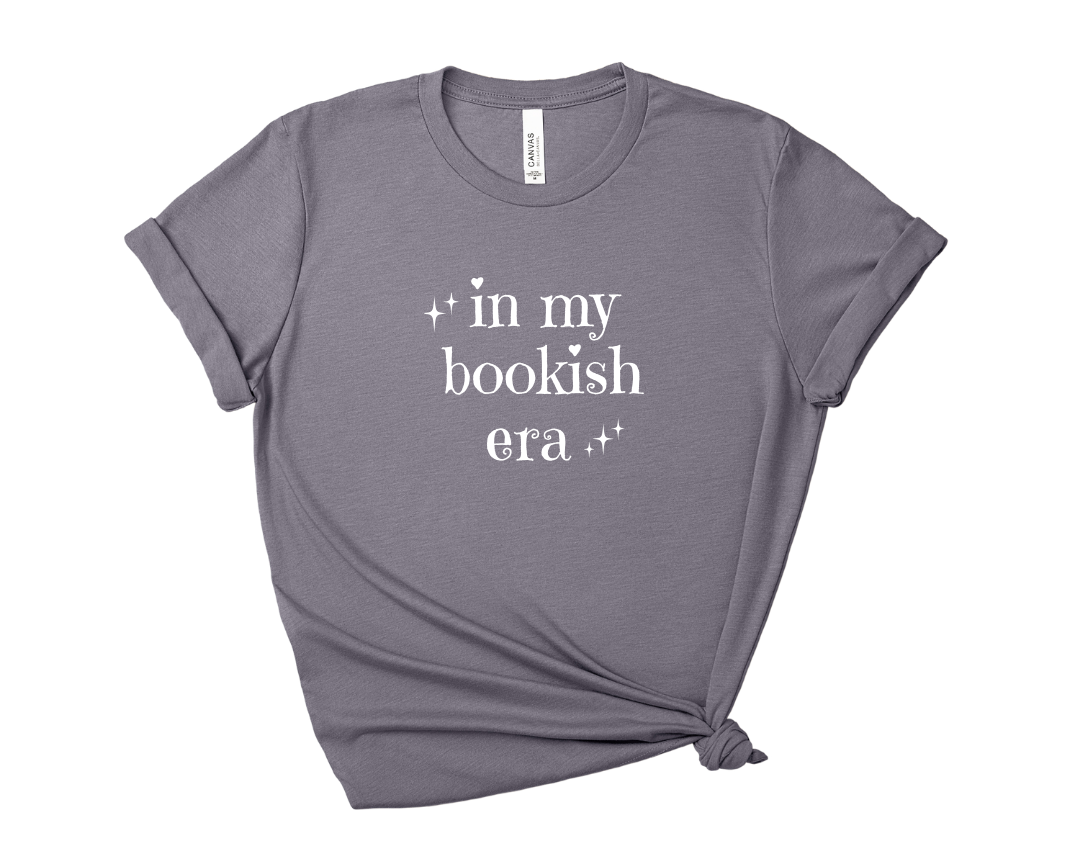 In my Bookish Era Tee – Short Sleeve Graphic T-Shirt