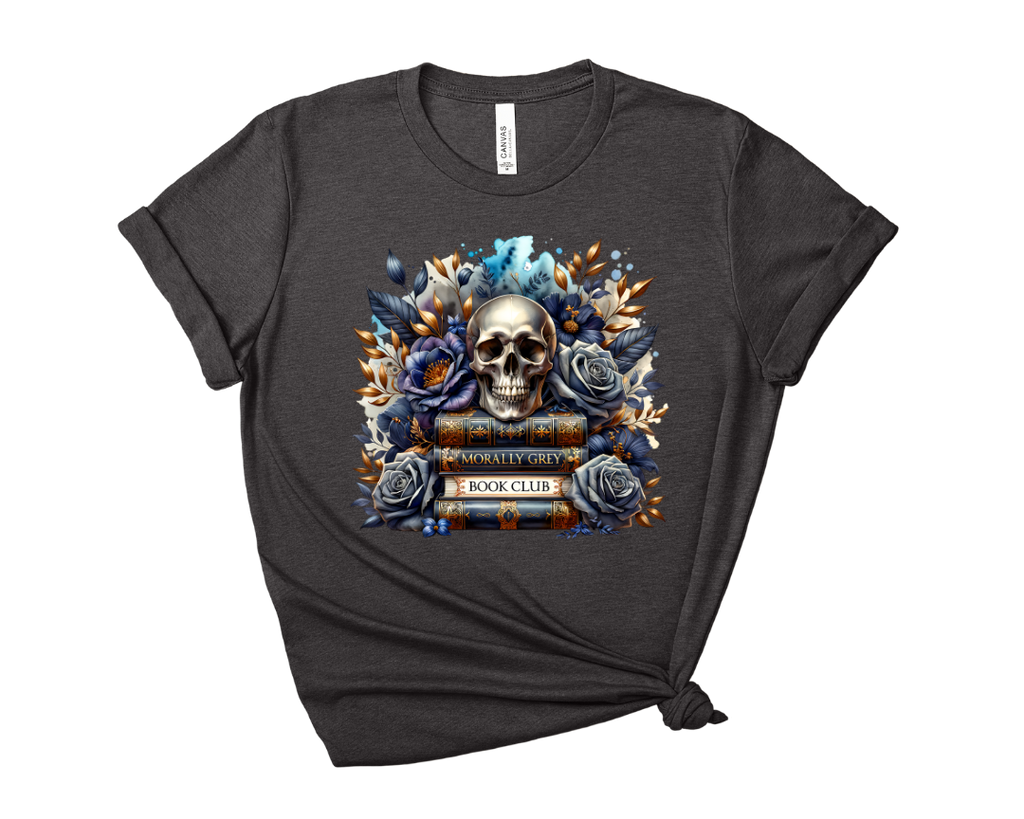 Morally Grey Book Club Tee – Short Sleeve Graphic T-Shirt