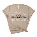 My Weekend Is Booked Tee – Short Sleeve Graphic T-Shirt