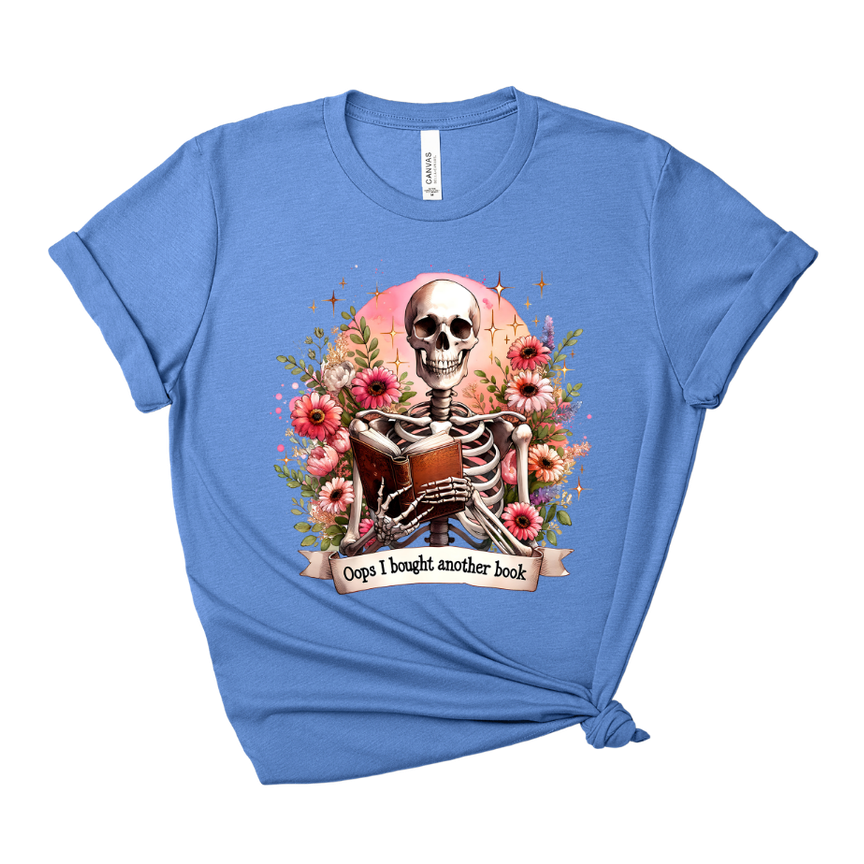 Oops I Bought Another Book Tee – Short Sleeve Graphic T-Shirt